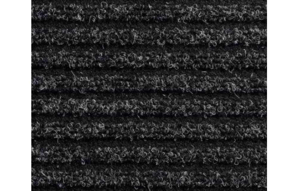 Naaldvilt deurmat met boord anthracite 40x60cm. Naaldvilt deurmat met boord anthracite 40x60cm.