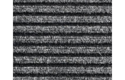 Naaldvilt deurmat met boord Grijs 40x60cm.