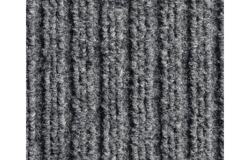 Naaldvilt deurmat Solid 50 X 80 cm. Licht Grijs