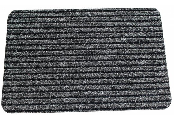 Naaldvilt deurmat Solid 40 X 60 cm. Antracite