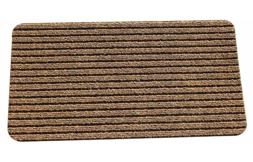 Naaldvilt deurmat Solid 50 X 80 cm. Beige