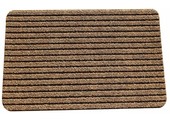 Naaldvilt deurmat Solid 50 X 80 cm. Beige