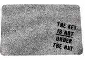 Naaldvilt deurmat The Key 40 x 60 cm.