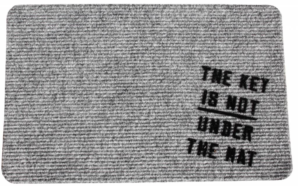 Naaldvilt deurmat The Key 40 x 60 cm.