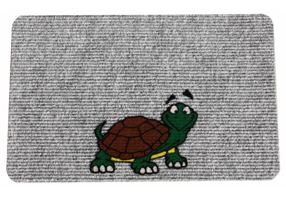 Naaldvilt deurmat Turtle 40 x 60 cm.