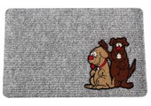 Naaldvilt deurmat Dogs 40 x 60 cm.