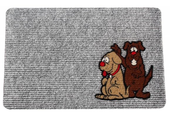 Naaldvilt deurmat Dogs 40 x 60 cm.