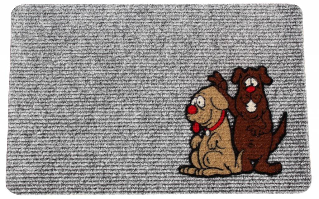 Naaldvilt deurmat Dogs 40 x 60 cm.