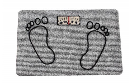 Naaldvilt deurmat Weight Watcher 40 x 60 cm. Naaldvilt deurmat Weight Watcher 40 x 60 cm.