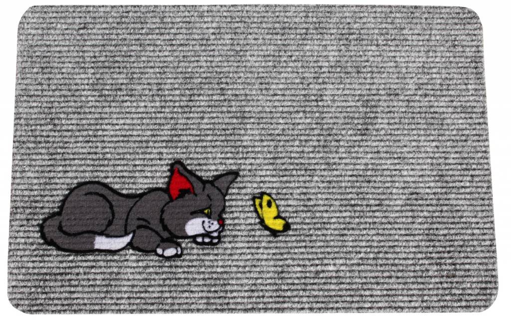 Naaldvilt deurmat Cat 40 x 60 cm.