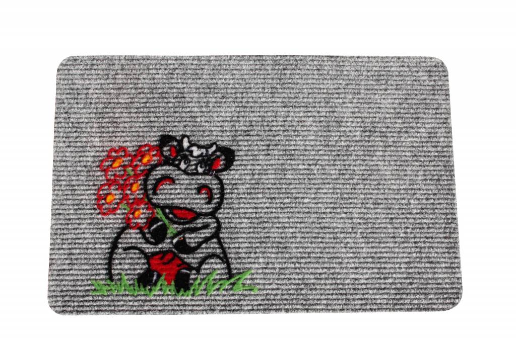 Naaldvilt deurmat Cow 40 x 60 cm. Naaldvilt deurmat Cow 40 x 60 cm.