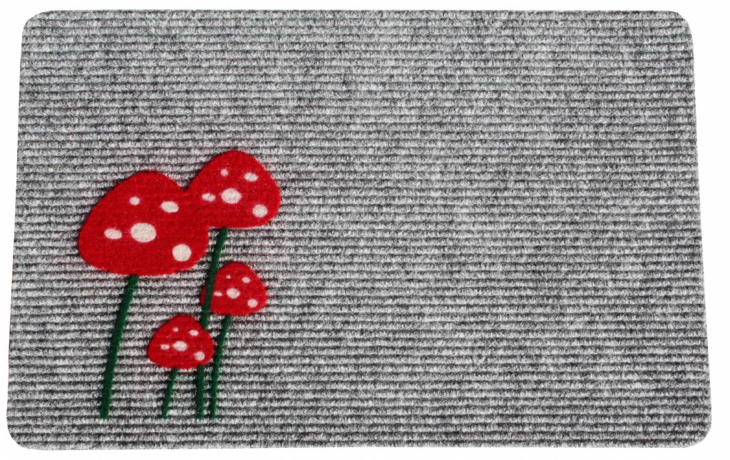 Naaldvilt deurmat Pilz 40 x 60 cm.