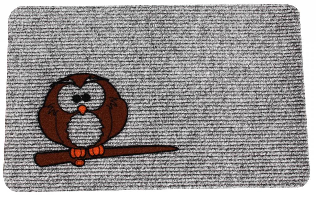 Naaldvilt deurmat Owl 40 x 60 cm. Naaldvilt deurmat Owl 40 x 60 cm.