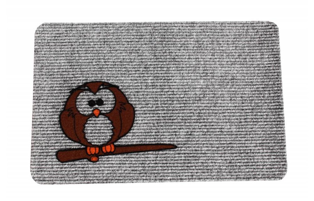 Naaldvilt deurmat Owl 40 x 60 cm. Naaldvilt deurmat Owl 40 x 60 cm.