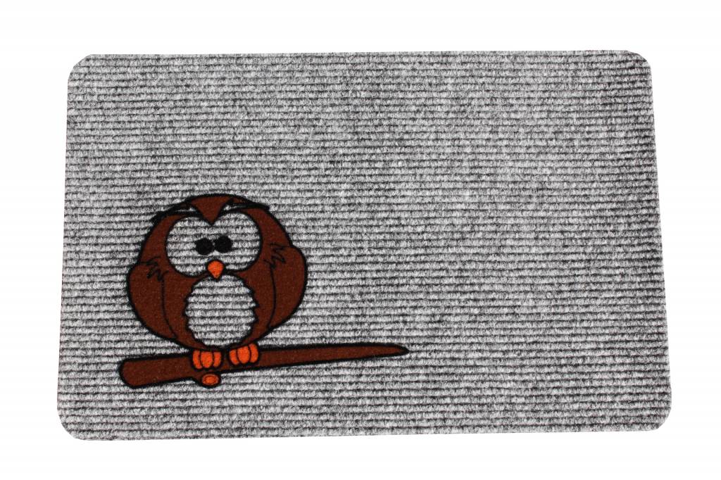 Naaldvilt deurmat Owl 40 x 60 cm. Naaldvilt deurmat Owl 40 x 60 cm.