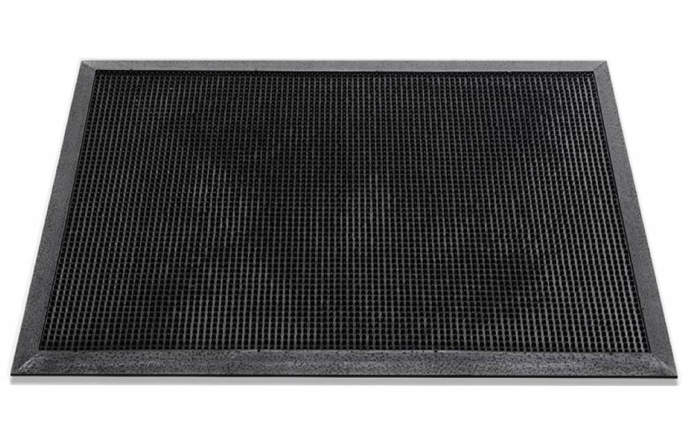 Rubber deurmat fingertip 40x60 cm. Rubber deurmat fingertip 40x60 cm.