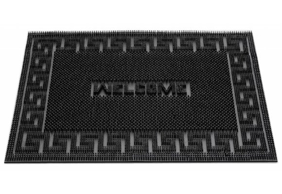 Rubber deurmat Welcome 40x60 cm.