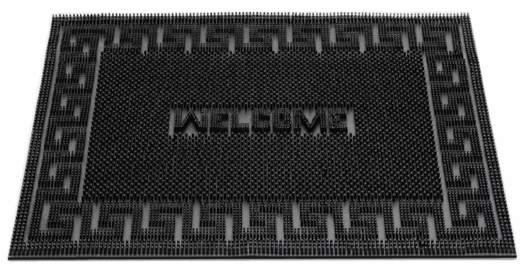 Rubber deurmat Welcome 40x60 cm.