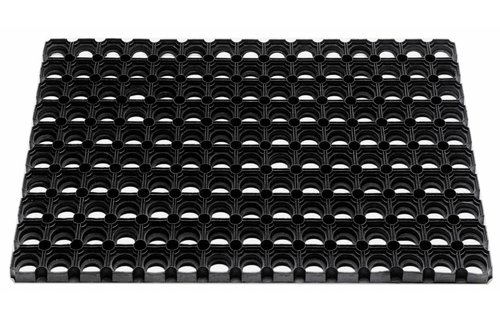 Rubber deurmat Domino 40 x 60 cm. dikte 23 mm. Rubber deurmat Domino 40 x 60 cm. dikte 23 mm.