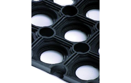 Rubber deurmat Domino 50 x 80 cm. dikte 23 mm. Rubber deurmat Domino 50 x 80 cm. dikte 23 mm.