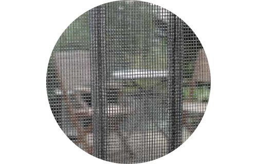 Horgordijn  Maxi -  6 lamellen 150x235 cm.