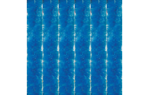 Vliegengordijn kattenstaart 125x230 cm. Azurro Blauw