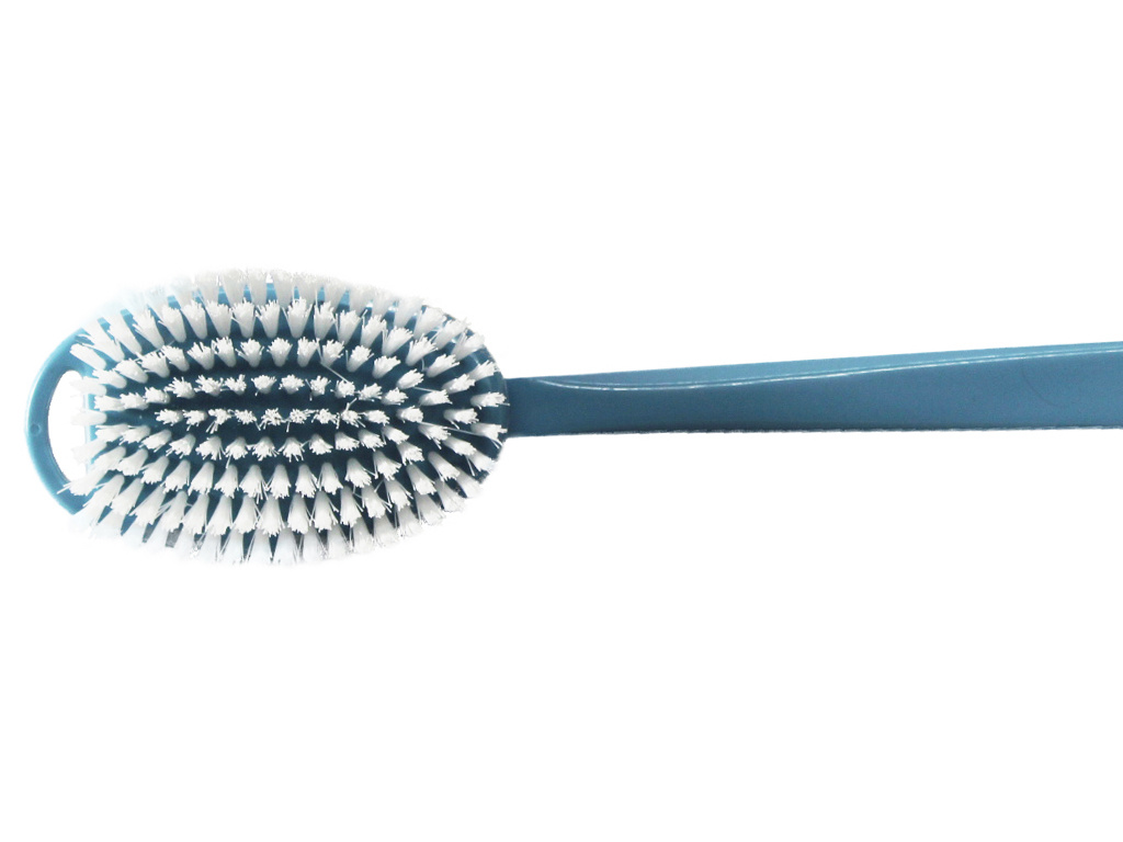 Badborstel Nylon pvc steel blauw