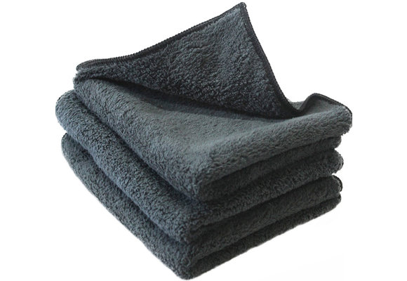 Nano Microvezeldoeken  Zwart  3 st