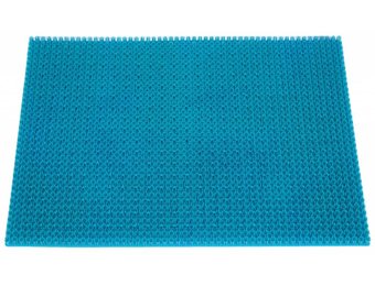 Deurmat Trendy ocean Blauw 40x60 cm.