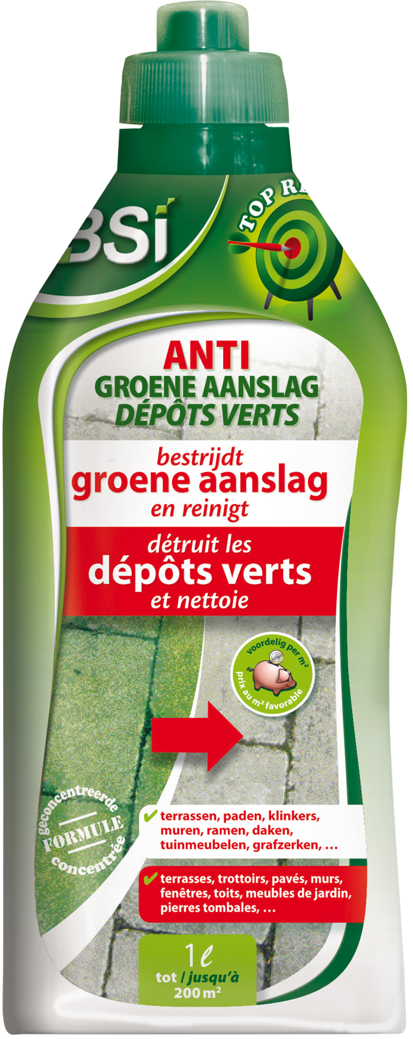 Anti-groene aanslag concentraat - 1 Liter