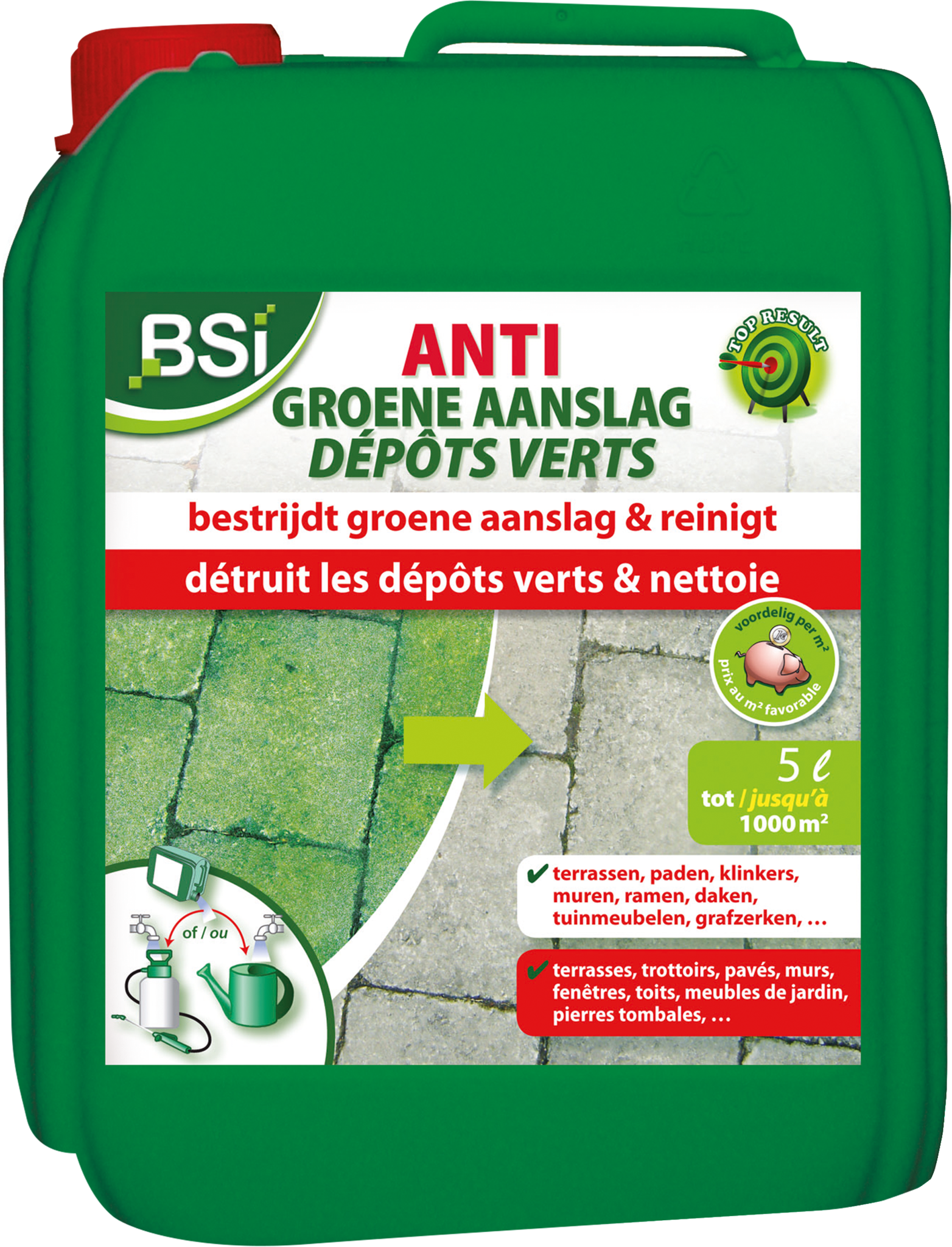 Anti-groene aanslag concentraat - 5 Liter