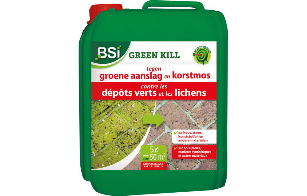 Green kill  5 l  -  Gebruiksklare Groene aanslagreiniger