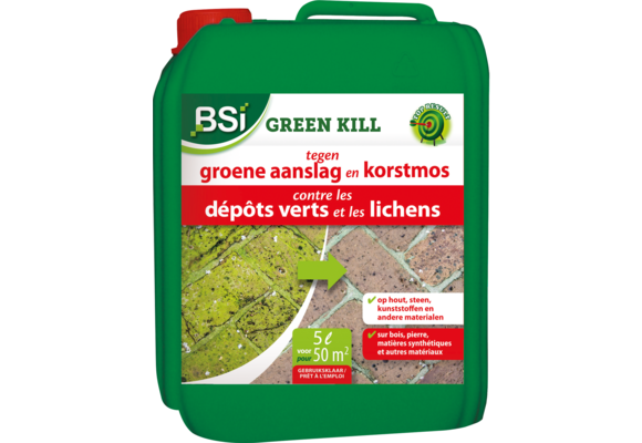 Green kill  5 l  -  Gebruiksklare Groene aanslagreiniger