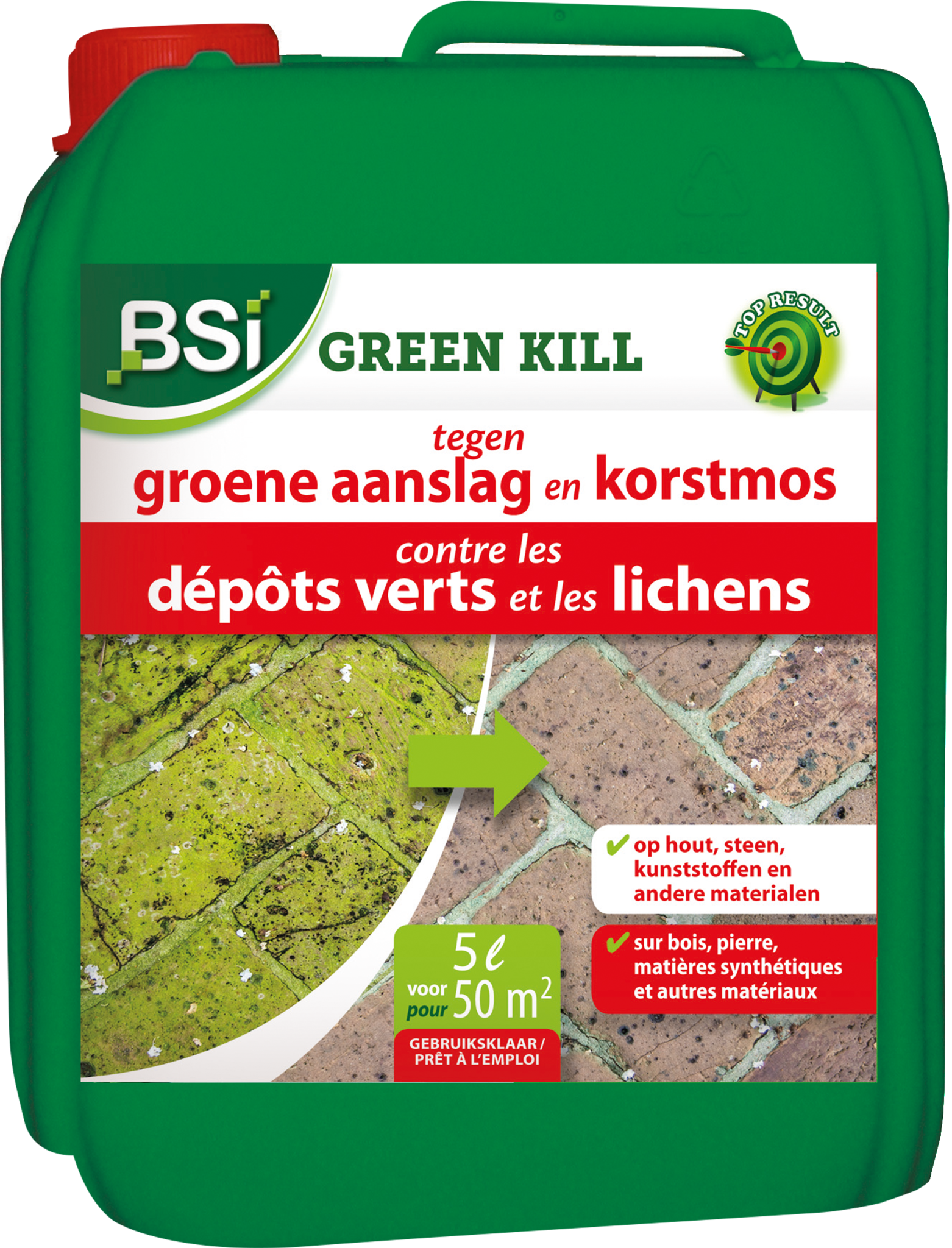 Green kill  5 l  -  Gebruiksklare Groene aanslagreiniger