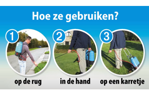 Elektrische Batterij Drukspuit 15 L.