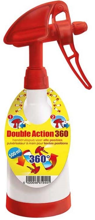 Hand drukspuit 500 ml.  "Double Action 360°"