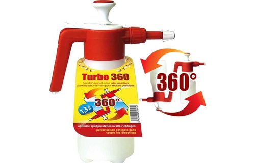 Hand drukspuit 1,3 L.  "Turbo 360°"
