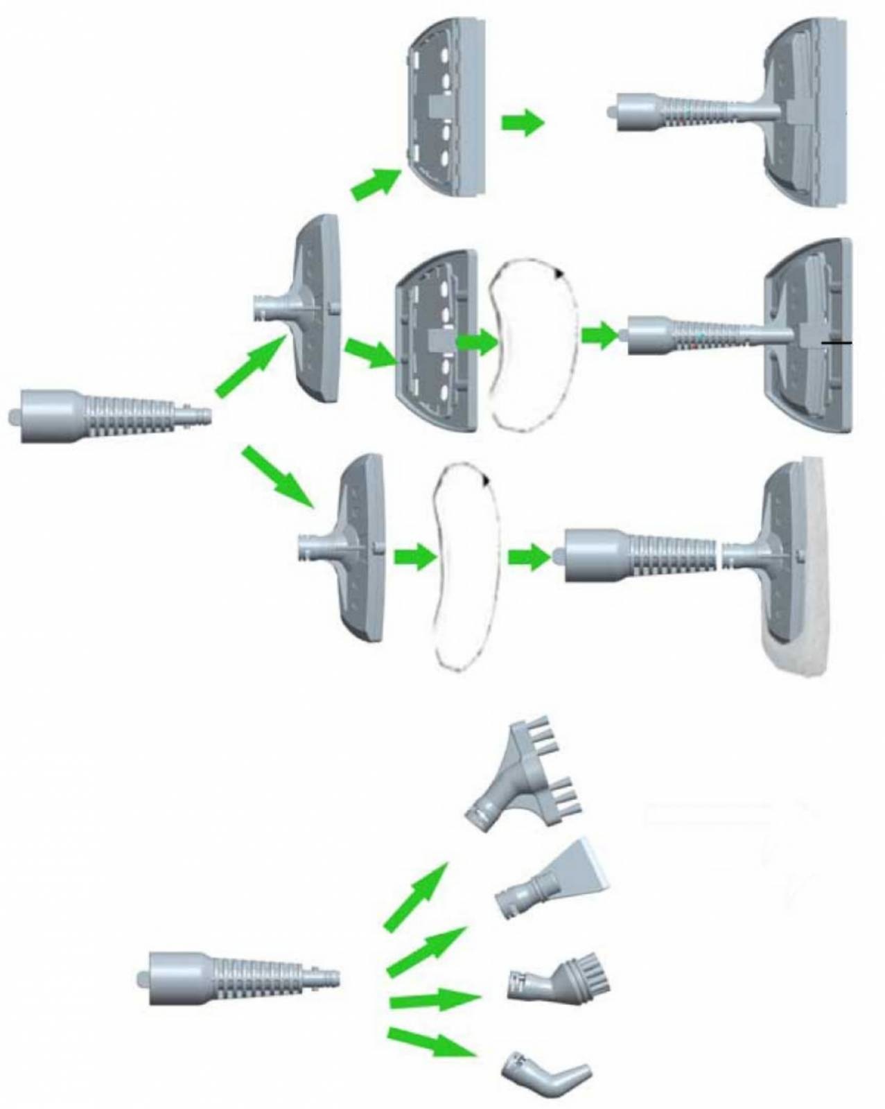 gold Stoomreiniger Zwart/Wit
