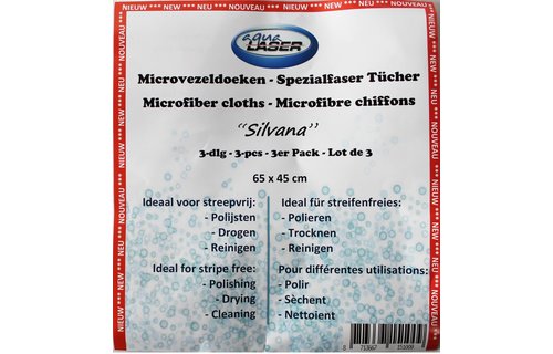 Silvana Neon -  Microvezeldoeken 65 x 45 cm  ( 3 stuks )