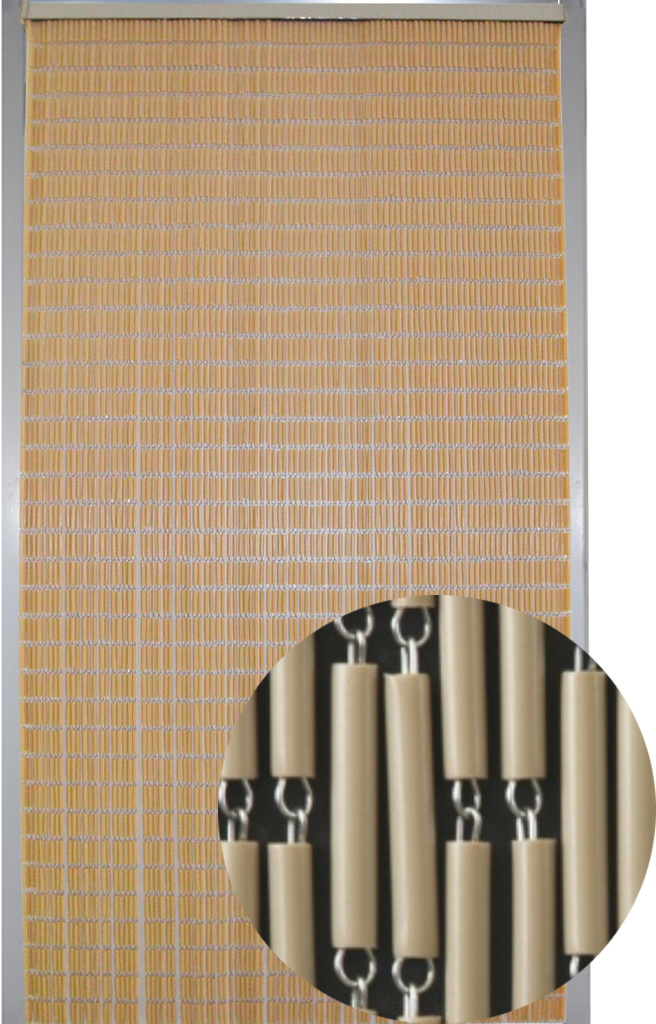 Luxe Vliegengordijn  TUPE - 100x232cm. taupe