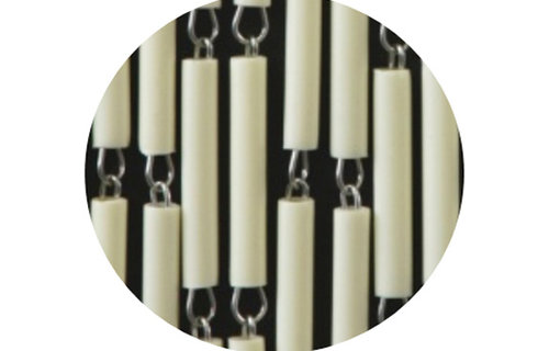 Luxe Vliegengordijn TUPE - 90x210 cm.  Ivoor