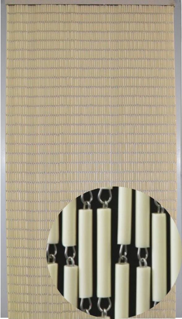 Luxe Vliegengordijn  TUPE - 100x232cm.   Ivoor