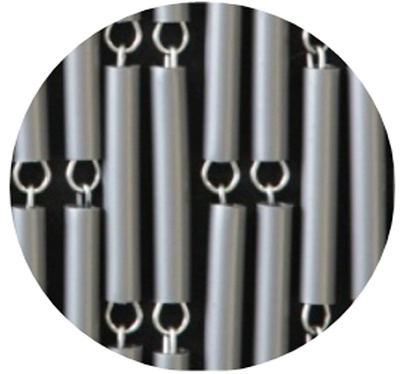 Luxe Vliegengordijn TUPE - 100x232cm. Zilver Luxe Vliegengordijn TUPE - 100x232cm. Zilver