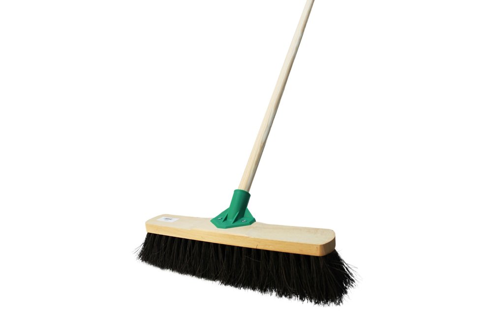 Straatbezem Bassine 40 cm met steelhouder Straatbezem Bassine 40 cm met steelhouder