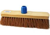 Keerborstel coco 33 cm met steelhouder