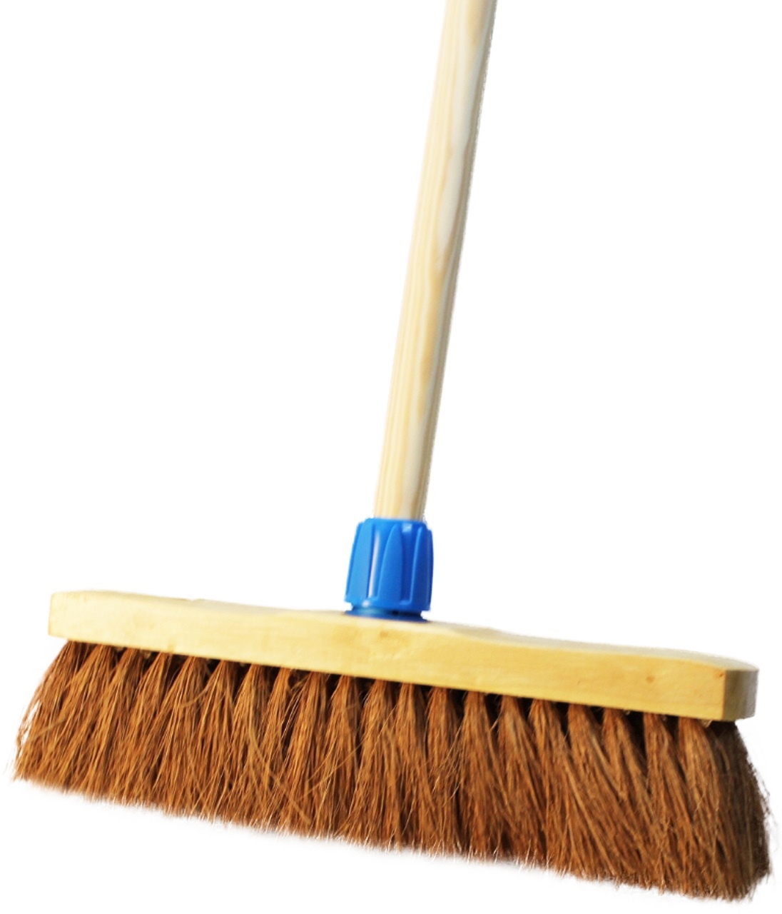 Keerborstel coco 33 cm met steelhouder