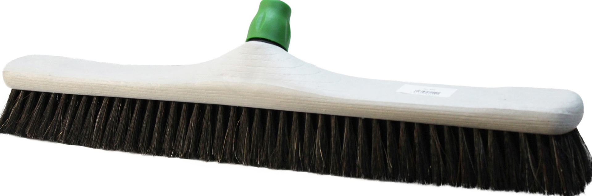 Zachte bezem 60 cm mengeling paardenhaar