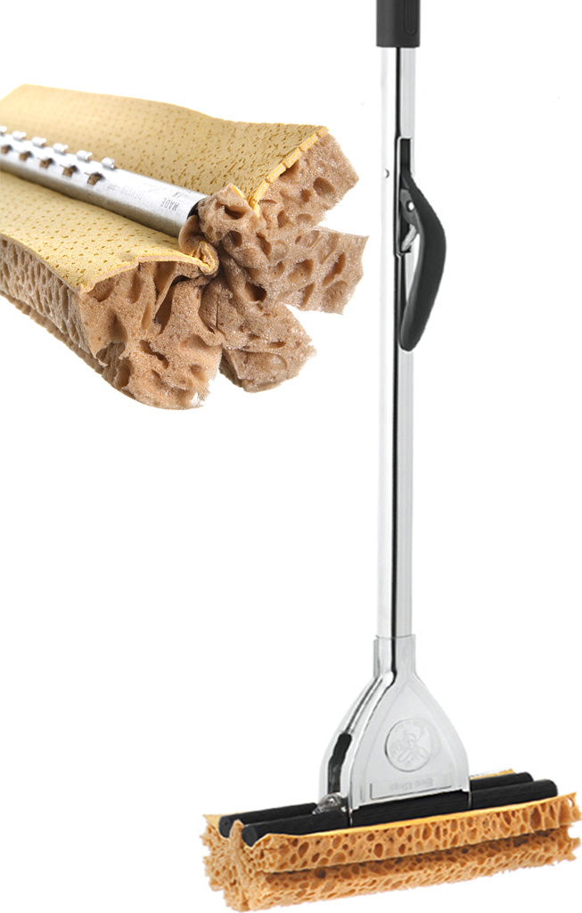 Vloermop met uitwringbare spons 5 Blades Plus