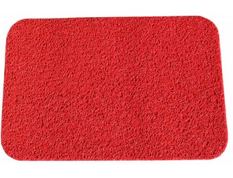 Deurmat Curly Rood 40 x 60 cm.