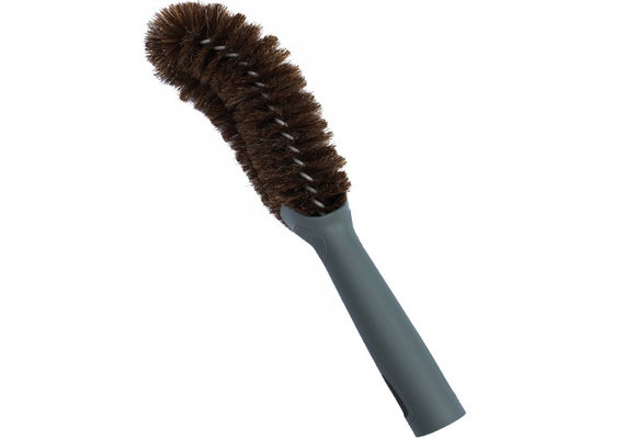 Velgenborstel paardenhaar halfrond